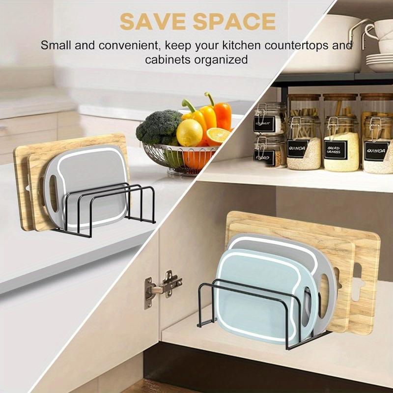 Kitchen Cabinet Baking Sheet Organizer - Organizzatore per taglieri da cucina, supporto