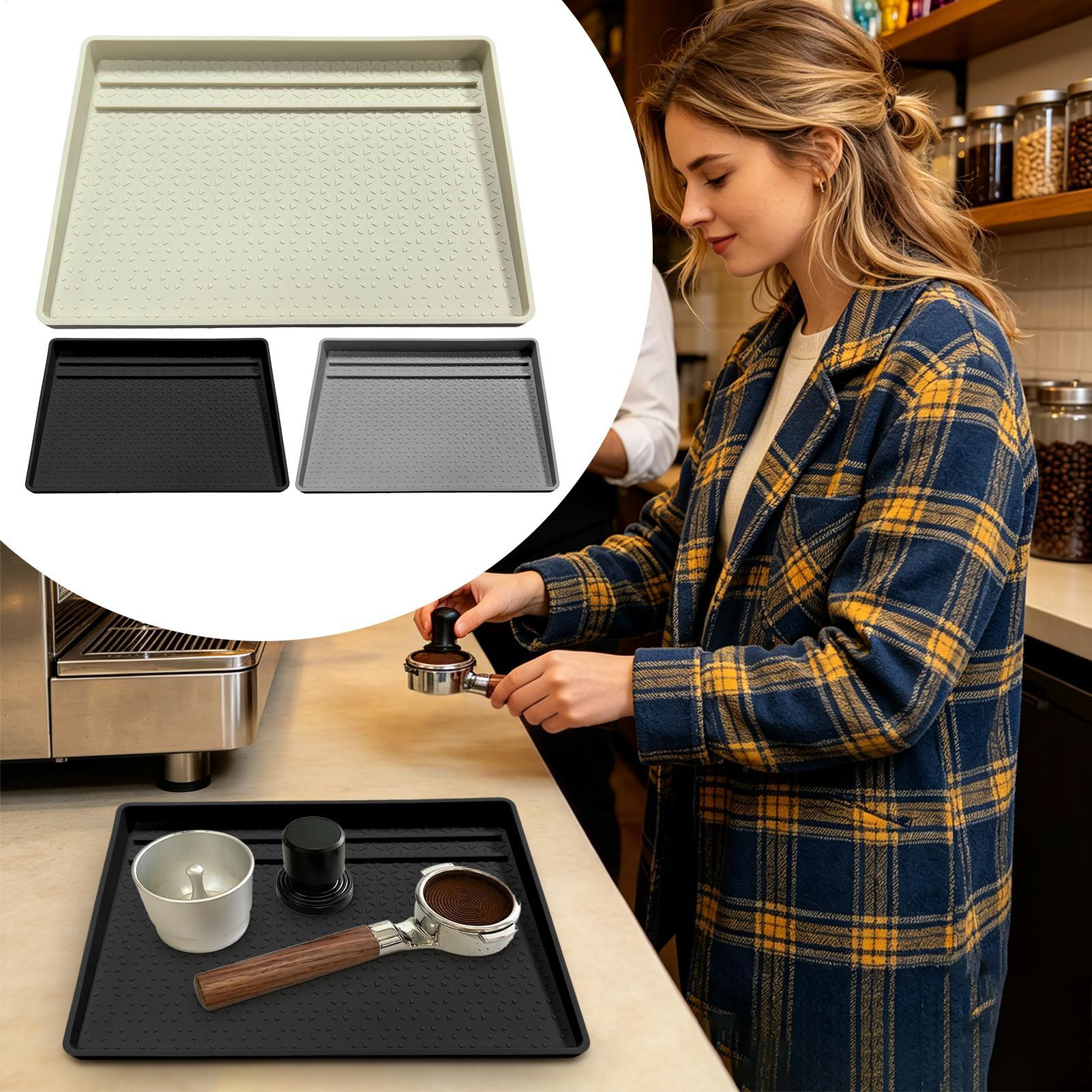 Kitchen Baking Tray Organiser - Vassoio Raccogli-Briciole in Silicone Resistente al