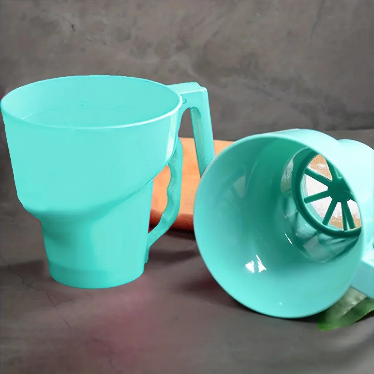 Baking Powder Kitchen - 1pc-Accessori da cucina Schermo filtrante semiautomatico