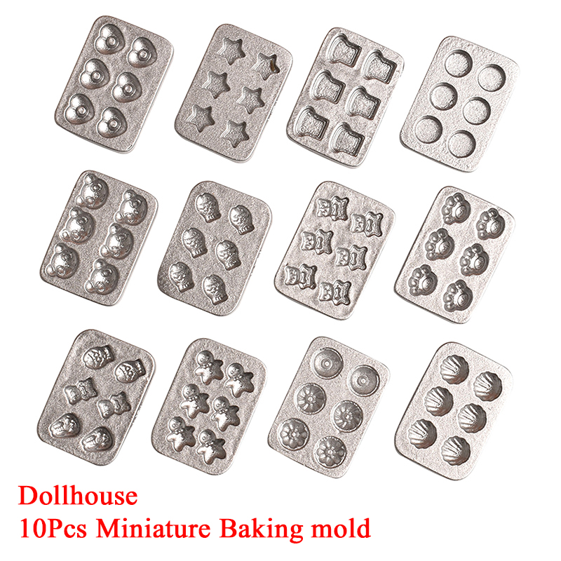 Kitchen Baking Cake - 10 pezzi casa delle bambole in