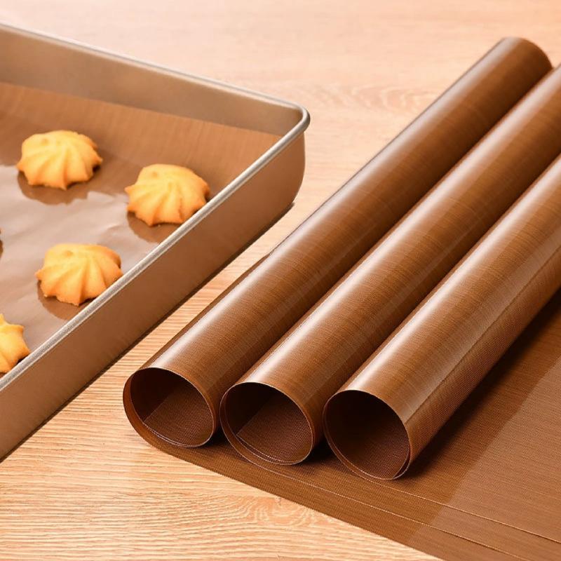 Kitchen Baking Sheets - Tappetini da forno riutilizzabili resistenti, carta