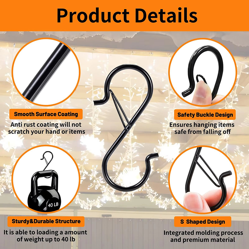 Ganci in metallo a forma di S  - Kitchen Utensils recensione e prezzo