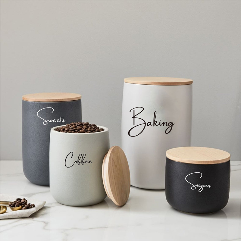 Nessun barattoli 8 pezzi per l - Kitchen.Baking Labels recensione e prezzo