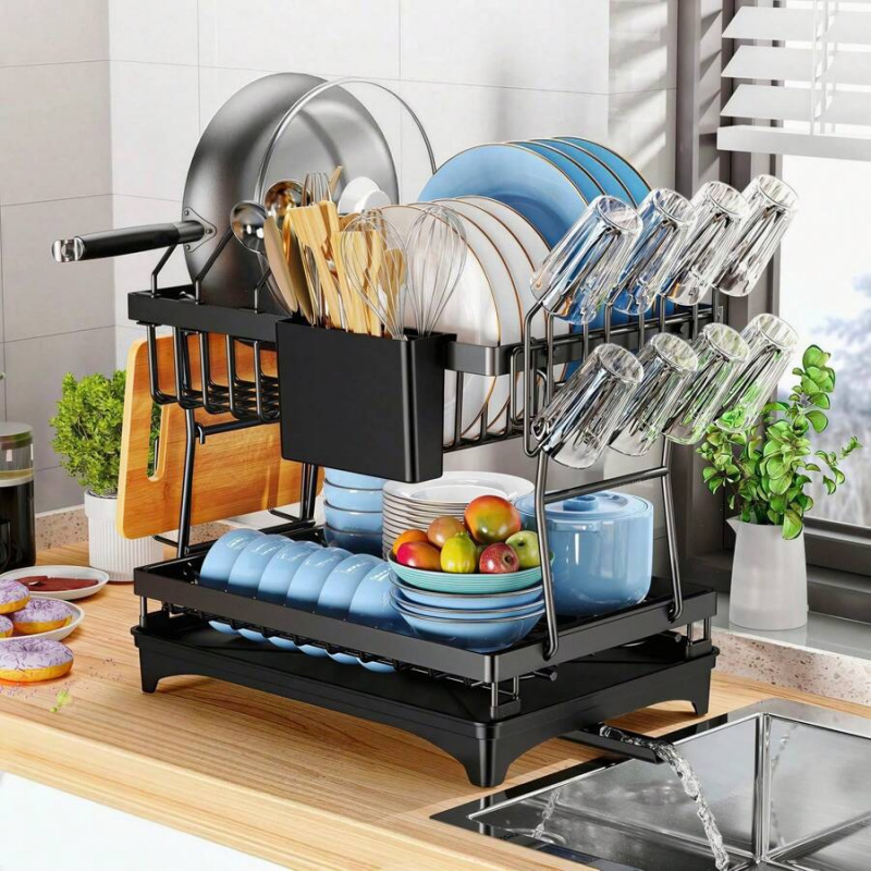 Scolapiatti in acciaio inox an - Kitchen Utensils recensione e prezzo