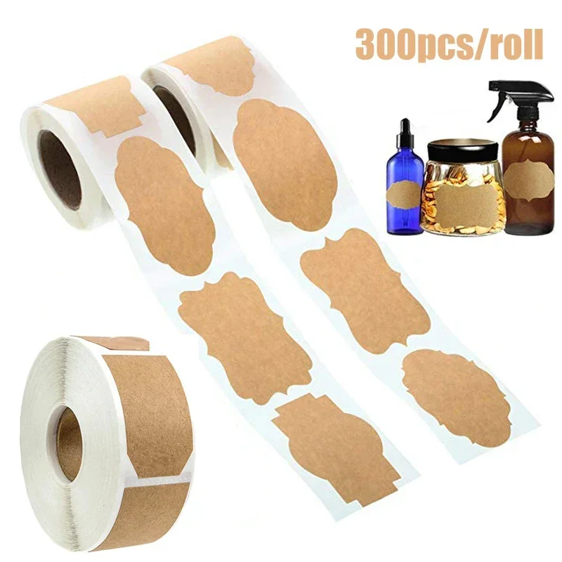 300Pcs adesivo Kraft adesivi p - Kitchen.Baking Labels recensione e prezzo