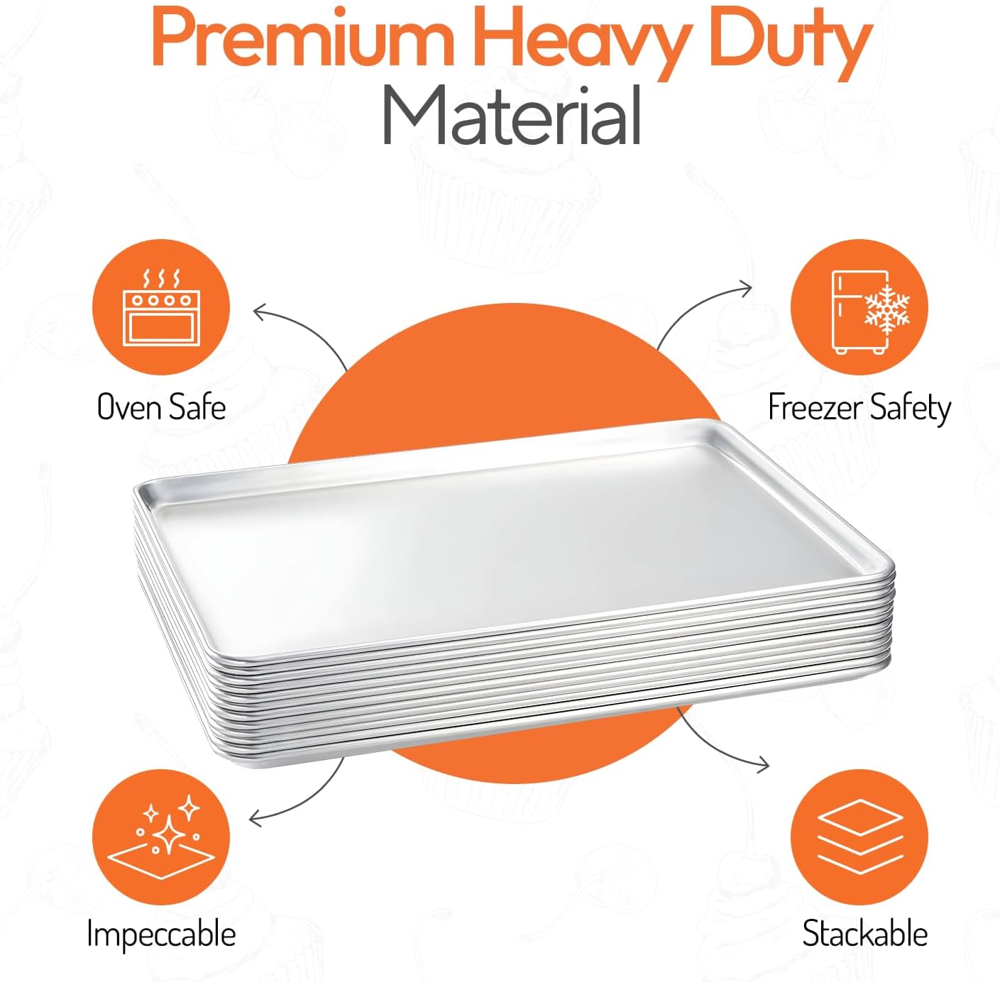 Set di teglie da forno in allu - Kitchen Baking Sheets recensione e prezzo