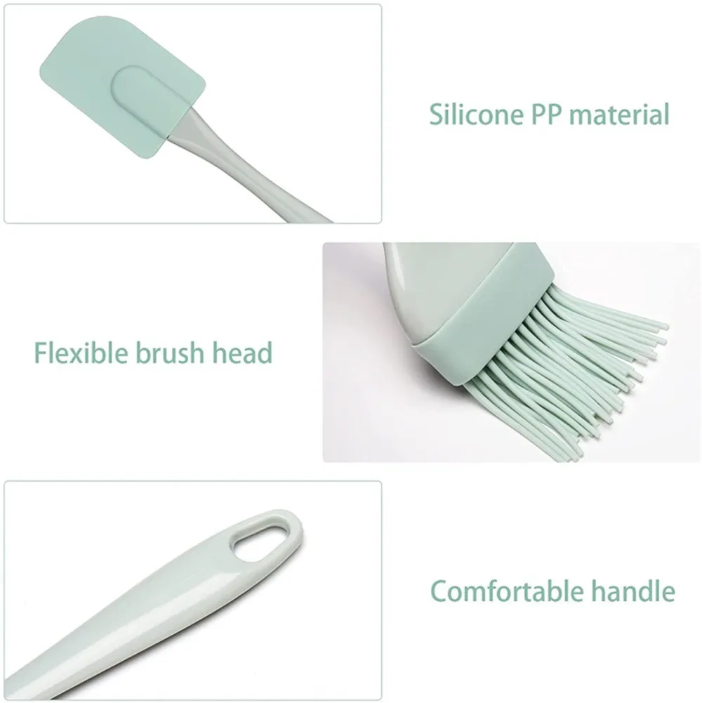 Set di 3 Spatole in Silicone A - Kitchen Equipment For Baking recensione e prezzo