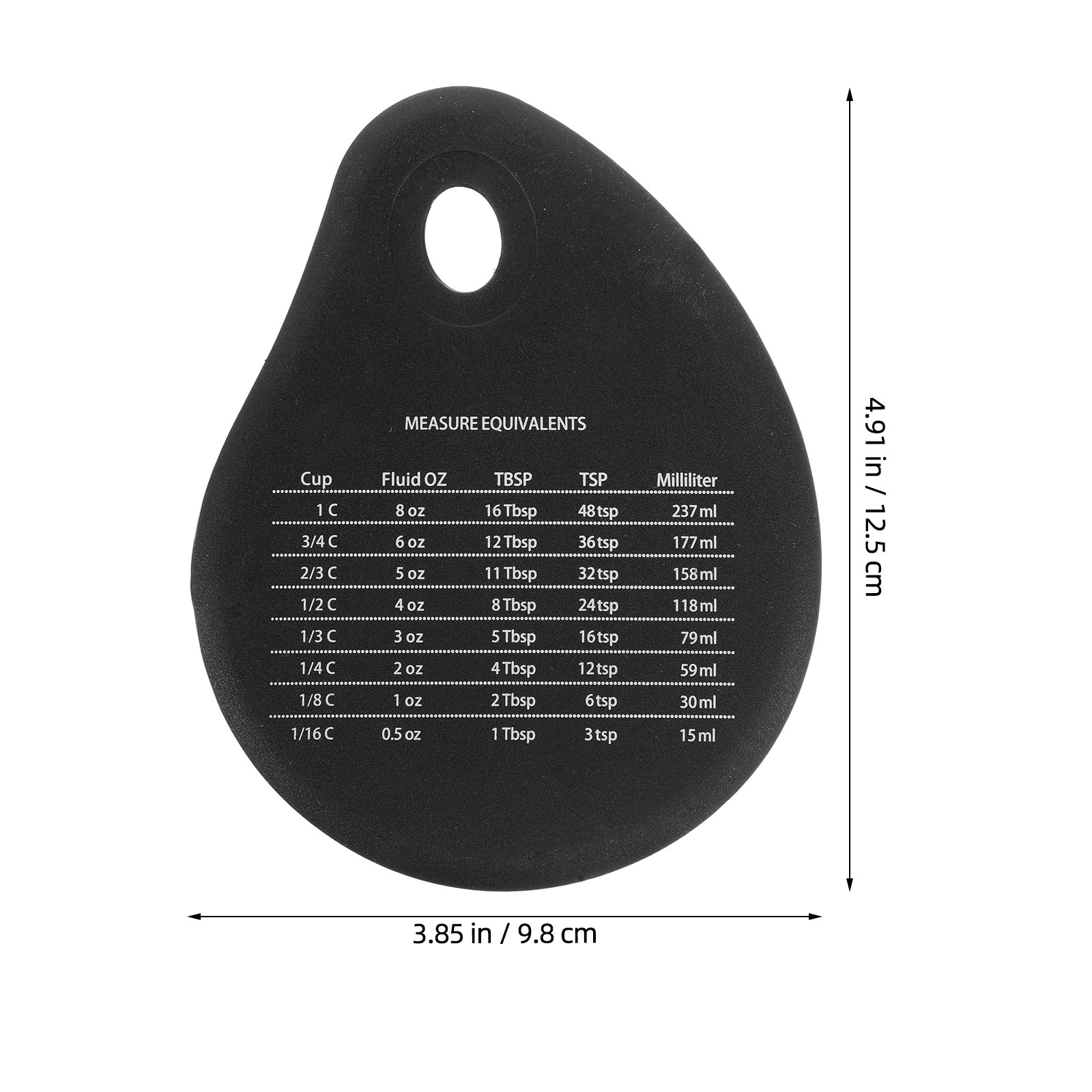 Set di 4 Raschietti per Impast - Kitchen Baking Conversion Chart recensione e prezzo