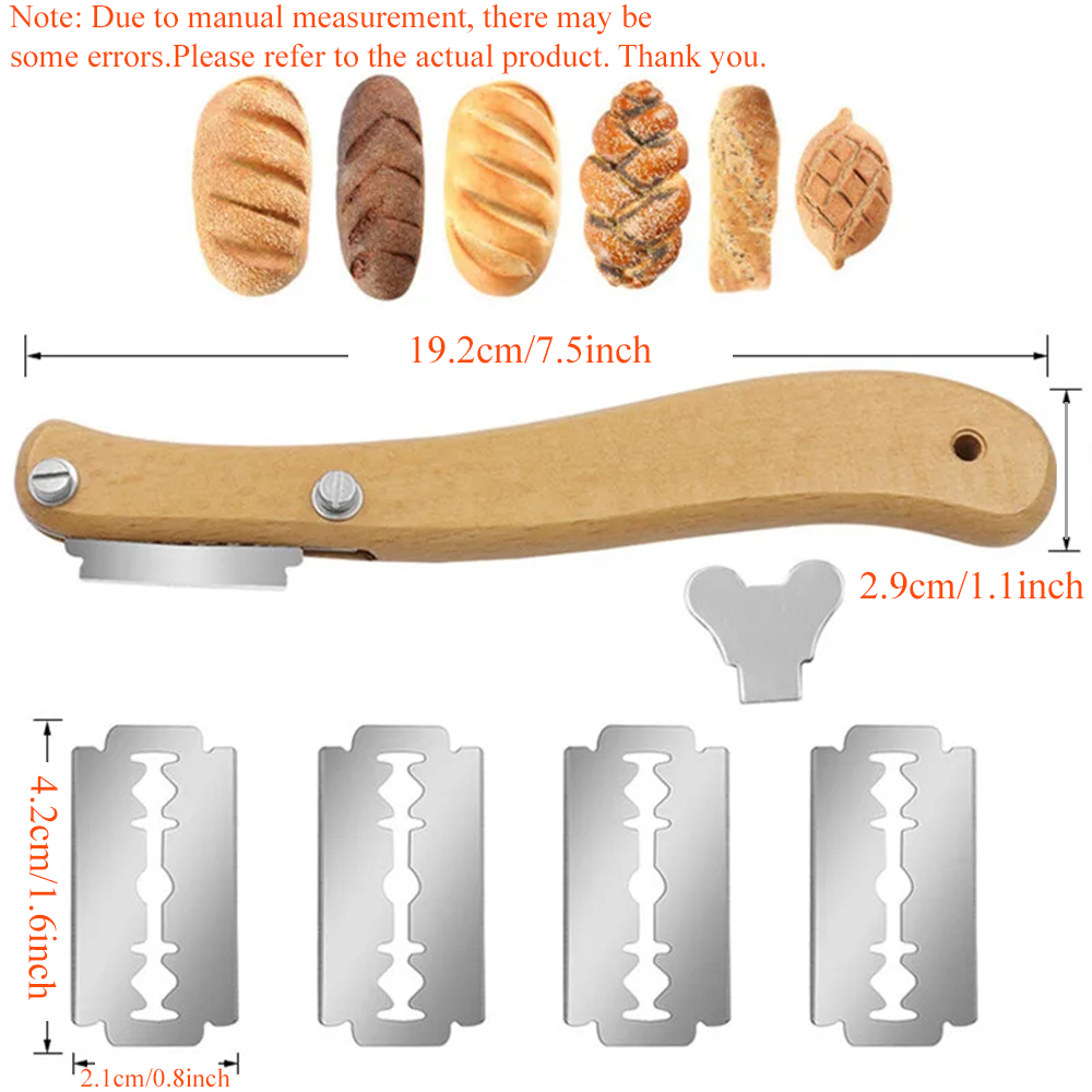 1 set, taglierina per il pane  - Bread Lame Scoring recensione e prezzo