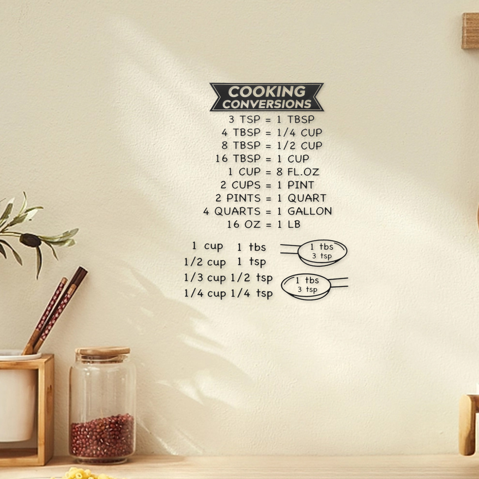2 Pezzi Tabella di Conversione - Kitchen Baking Conversion Chart recensione e prezzo